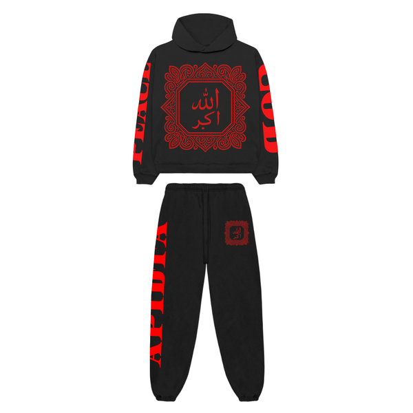 Sacred 7 - الله اكبر Ultra Luxury Hoodie Set