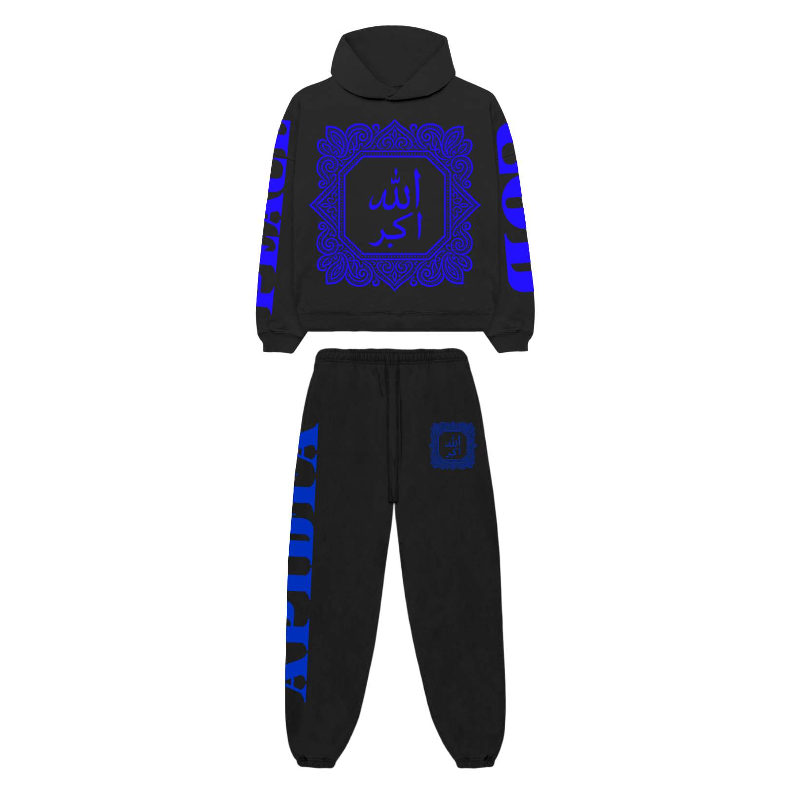Sacred 7 - الله اكبر Ultra Luxury Hoodie Set