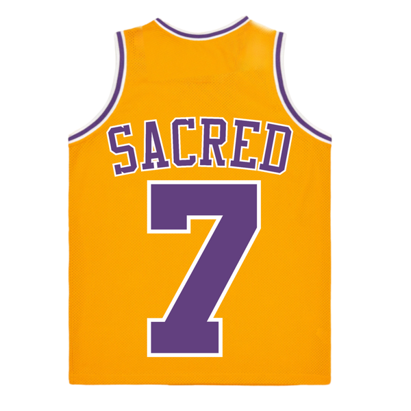 Sacred 7 Jersey - Purple & Gold
