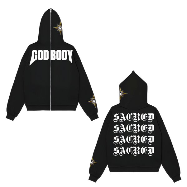 Sacred 7 God Body Full Zip Hoodie